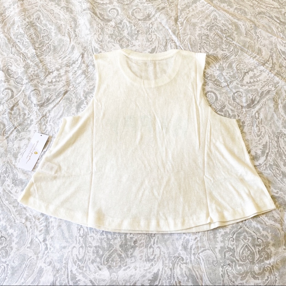 SPIRITUAL GANGSTER Happy Crop Tank Top Large NWT - Picture 9 of 9